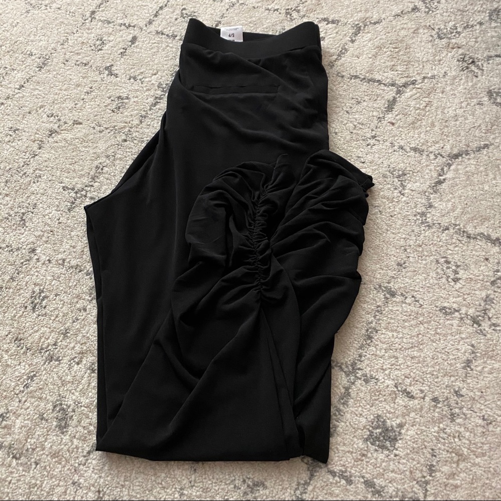 Express Ruched Ankle Jogger Style Dress Pant